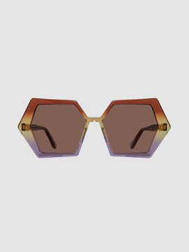 Emily In Paris x Zeus + Dione - Hexagon Sunglasses