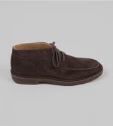 Crosby Moc-Toe Chukka Boot Brown Suede