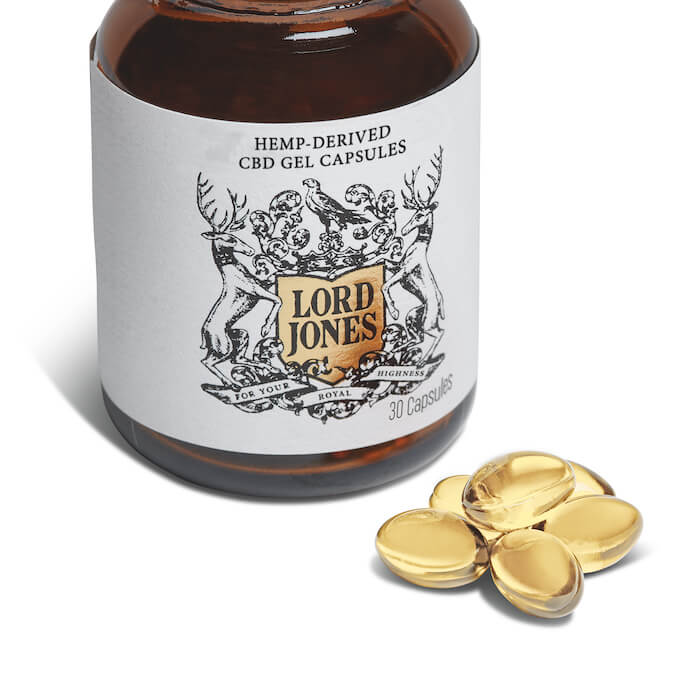 Hemp-Derived CBD Gel Capsules