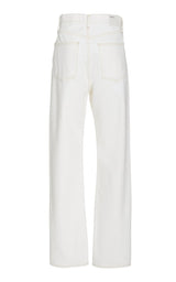 90's Pinch-Waist Rigid High-Rise Straight-Leg Jeans