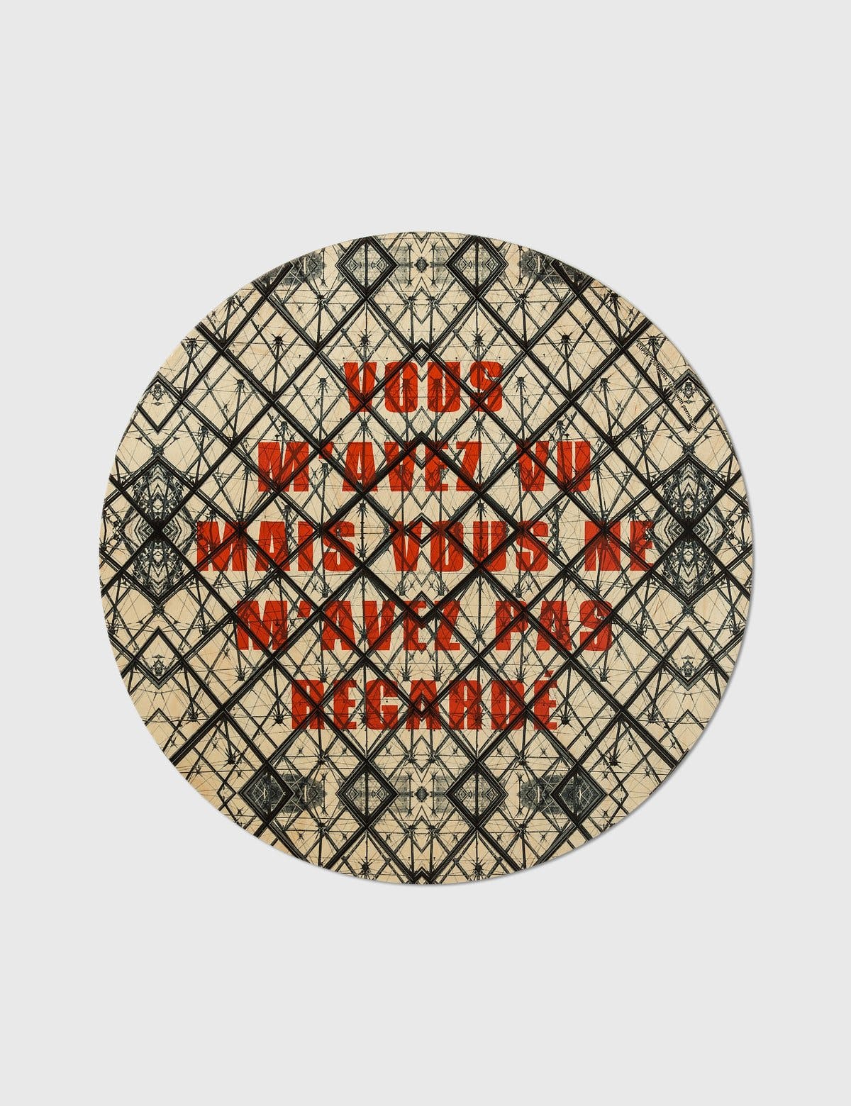 LOUVRE X LUPIN SIDE TABLE