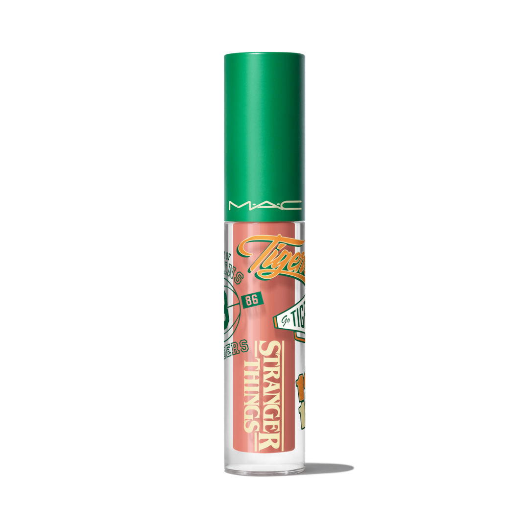 MAC X Stranger Things LIPGLASS IN EERIE EL