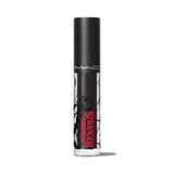 MAC X Stranger Things LIPGLASS IN SKULL ROCK BLACK