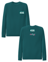 Squid Game Players Number Jade Custom Long Sleeve T-Shirt by gfxt3ch